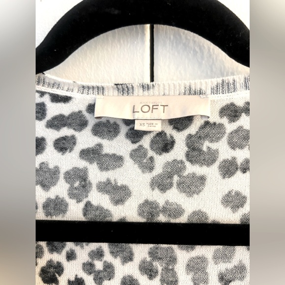 Loft Animal Print Sweater - Picture 2 of 2